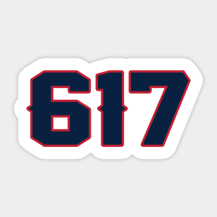 New England LYFE the 617!!! Sticker